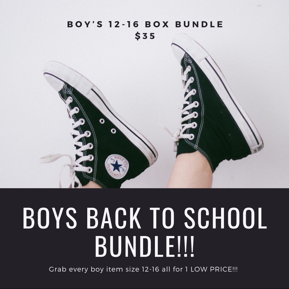 🔥BOYS BACK TO SCHOOL BUNDLE🔥